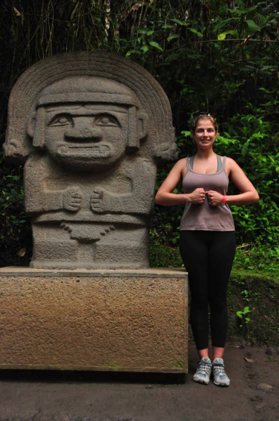 Visitando o Parque Arqueológico de San Agustín, na Colômbia